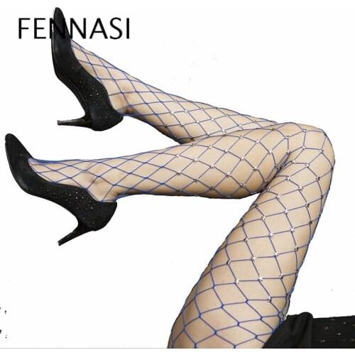 FENNASI Sexy Fashion Mesh Fishnet Tights Womens Slim Casual Tights Comfortable Soft High Stretch Mesh Tights Women Harajuku