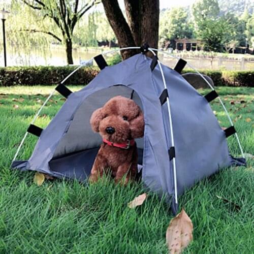 Outdoor Indoor Portable Foldable Cute Pet Tent for Kitten Small Cat Dog Puppy
