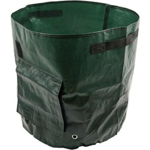 3/5/7/10 Gallon PE Planting Bag Outdoor Vertical Garden Potatoes Strawberry Breathable Plant Bag Gardening Accessory