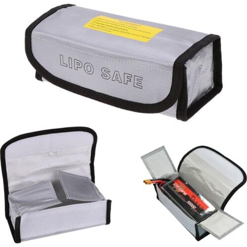 Fireproof Lipo Battery Safety Bag Lipo Battery Guard Bag Charge Sack Battery Protection Bag for LiPo Battery Waterproof