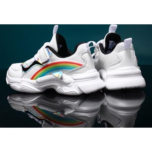 RECOISIN Summer Autumn Kids Sport Shoes For Girls Breathable Mesh High Quality Sneakers Boys Children Shoes Running Sneakers