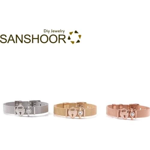 Браслеты из камней SANSHOOR China At AliExpress