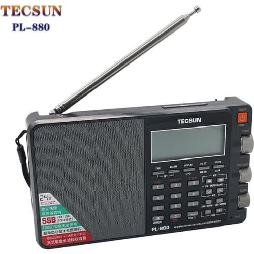 Tecsun PL-880 PLL Multi Conversion AM/FM/LW/SW/Longwave Shortwave with SSB Radio