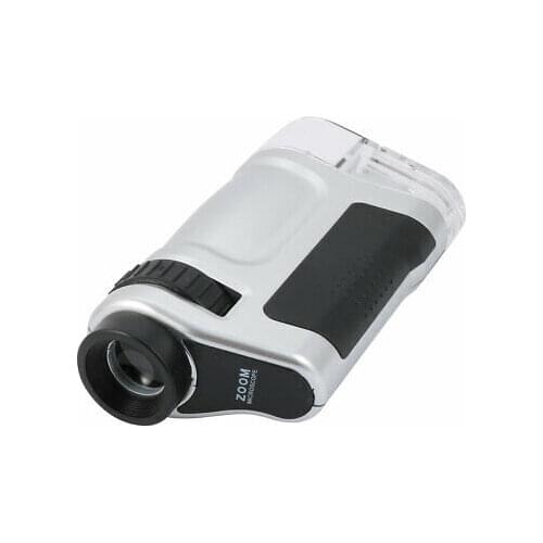 20X-40X Focal Length-Adjustable LED Microscope Magnifier Magnifying Glass