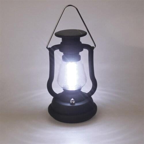 High Power 16 LED Camping Light, Solar Camping lantern With Solar Panel + Hand Crank, Outdoor Portable Lamp For Hiking