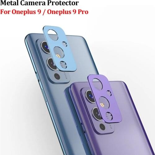 Camera Lens Protector For Oneplus 9 Pro Metal Ring Camera Protection Cover For Oneplus 9 One Plus 9 Pro Rear Lens Cover