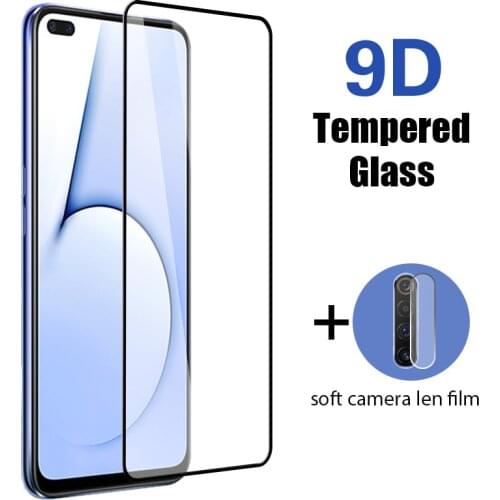 2in1 Back Lens Protector for Realme X7 Pro 7 5G 6i 6S 6 S 7i Protective Glass 9D Full Cover Tempered Glass for Realme 7 Pro