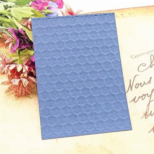 11x15.5x0.6cm 3D cellular Embossed folders Plastic bump Scrapbooking DIY Template Fondant indentation Cake Photo Album Card Make