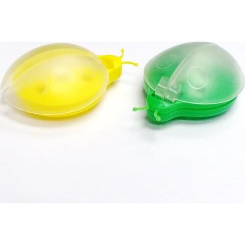 4 pcs Mini PLASTIC INSECT Ladybug BADGES kids boys girls PINATA PARTY BAG birthday party favors toys and prize gift Gag