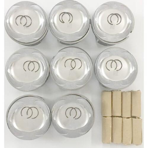 8PCS AJ133 Piston For Land Rover Range Rover Sport Jaguar 5.0 V8 508PN
