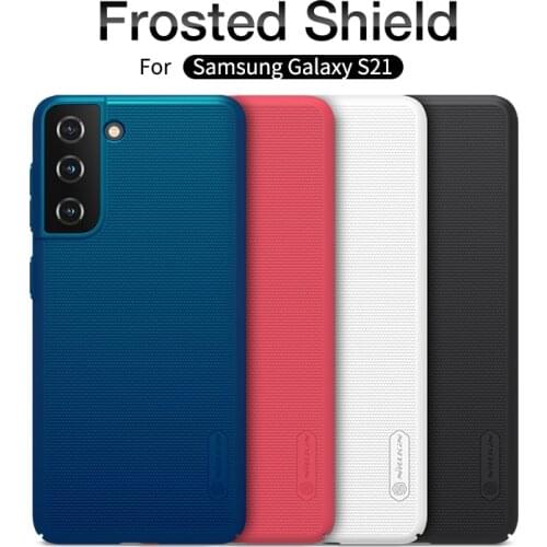 For Samsung Galaxy S21+ Plus Case Shockproof NILLKIN Frosted Shield Protective Cover For Galaxy S21 Ultra 5G Phone Cases Bumper