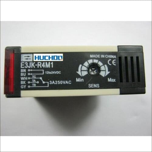 E3JK-R4M1 12-24VDC Sensor square relays built-in photoelectric switch feedback reflection type DC illuminate relay output