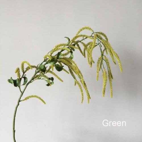 4pcs/pack Artificial Plant Wisteria Fruit Plastic Flower Wall Wedding Table Flower Decoration Home Layout Fake Plants String