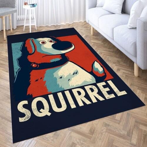 Obama Hope Dog President Carpet for Living Room 3D Anime Cartoon Rug Gamer Teen Room Bedside Lounge Rug Kids Children Floor Mats