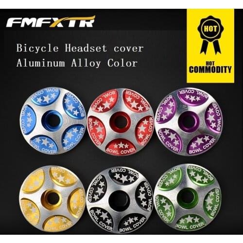 Wholesale FMF Bicycle Headset Cover Aluminum Alloy Headset Cap MTB Mountain Bike Road Bicycle Personality Decorative Accessories
