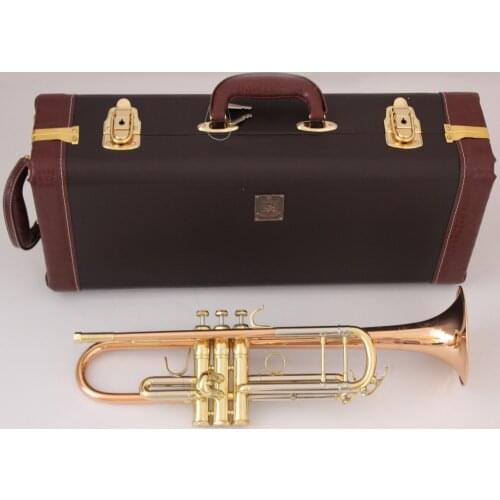 MFC Bb Trumpet LT180S-72 Phosphorus Copper Music Instruments Profesional Trumpets Student Included Case Mouthpiece Accessories