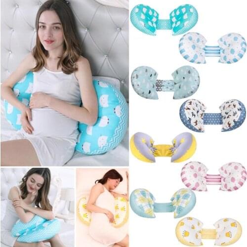 Multi-Function U Type Pregnant Pillow Belly Waist Support Side Maternity Protect Sleeping Bedding Cushion Side Sleeping Pillow