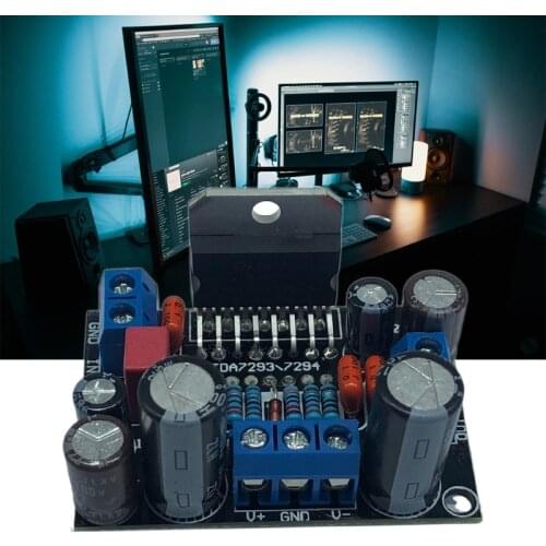 100W TDA7294 Amplifier Board Stereo Channel Support BTL Bridging Finished Board Official Standard Line Designer