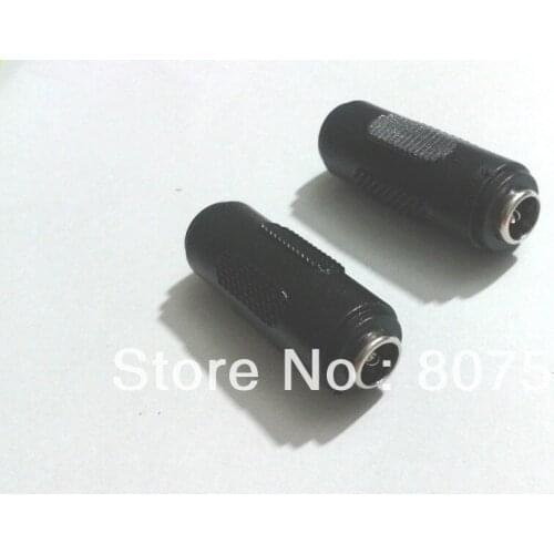 50pcs DC Power 5.5mmx2.1mm Female to 5.5x2.1mm Female Jack CCTV connector New