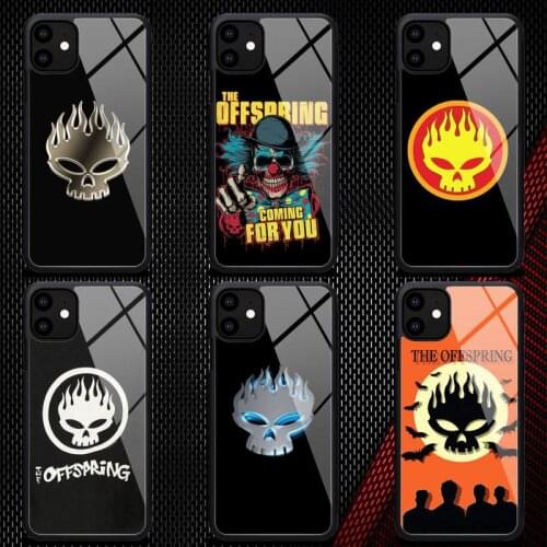 Hrmes The Offspring Phone Case Rubber for iPhone 12 11 Pro Max XS 8 7 6 6S Plus X 5S SE 2020 XR 12Mini case