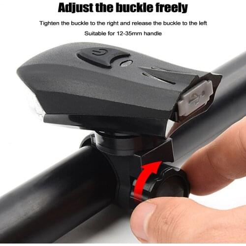 Front Bicycle Light Rechargeable Waterproof Super Bright Bike Headlight for Outdoor Sports XR-Hot