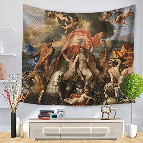 Spring Warner Greek Mythology Classic Art Tapestry Series Nicolas Poussin