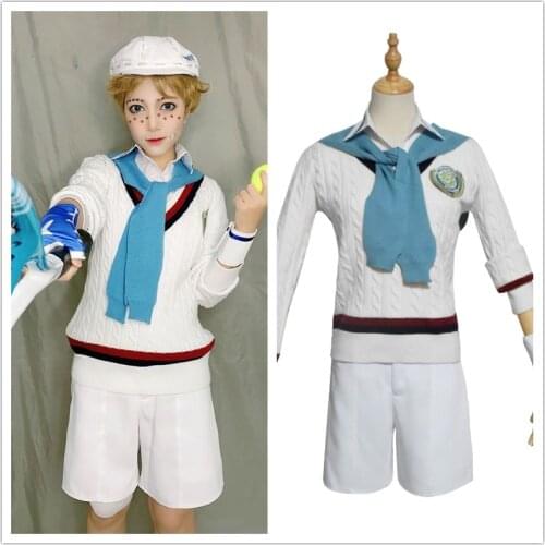 Anime Identity V Mike Morton Cosplay Costume Survivor Acrobat ACE Skin Fashion Suit Halloween Costumes Women Girls Daily Dress