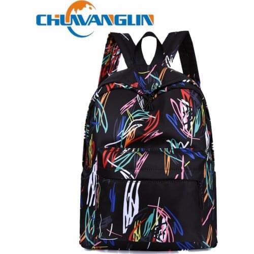 Chuwanglin Back Pack Women Waterproof Backpack Travel Large Capacity Bag College Style Teenagers School Bag Mochila 6011135