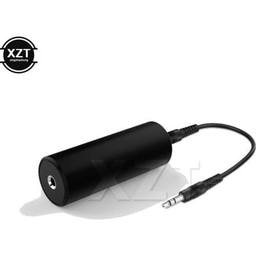 1pcs 3.5mm jack Audio Cable Ground Loop Noise Isolator for Car Audio System Home Stereo Eliminate Buzzing Noise Cancelling M/F