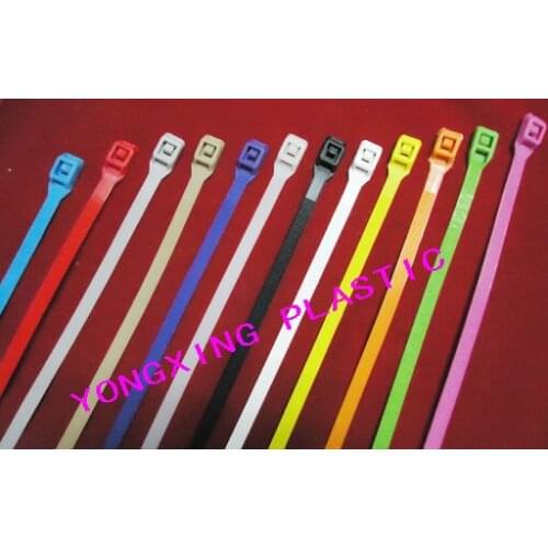 50pcs/bag 7.2X400 push tie nylon66 material naughty fort tie