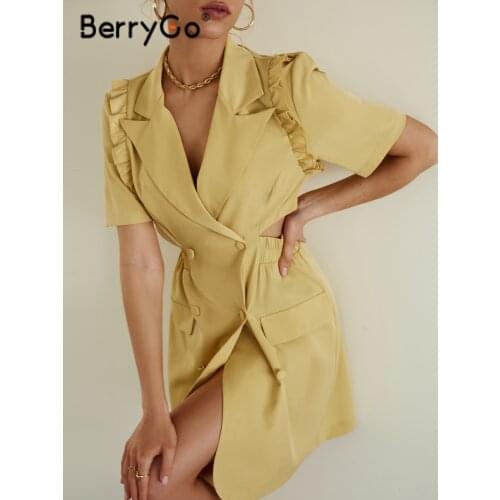 Летние платья мини BerryGo China At AliExpress