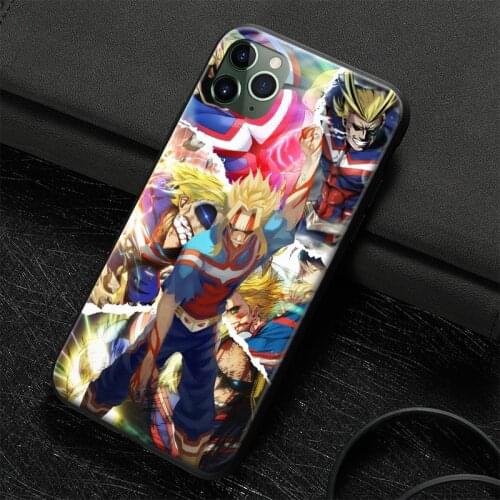 All Might My Hero Academia Anime Phone Case Cover Shell For IPhone SE 6 6s 7 8 6sPlus 7Plus 8Plus X XR XS 11 Pro Max