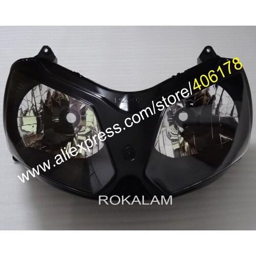 Hot Sales,Front Headlight Headlamp For Kawasaki Ninja ZX12R 2002-2008 ZX-12R 02 03 04 05 06 07 08 ZX 12R Moto Head Light Lamp