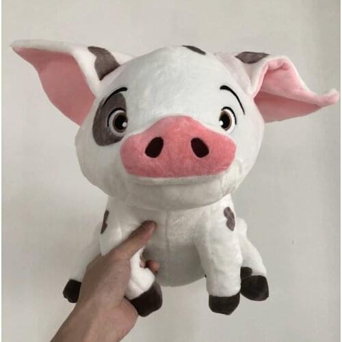 35cm Big Size Disney Movie Moana Plush Pet Pig Pua Stuffed Animals Toy Cute Soft Cartoon Dolls Toy Kids Birthday Christmas Gift