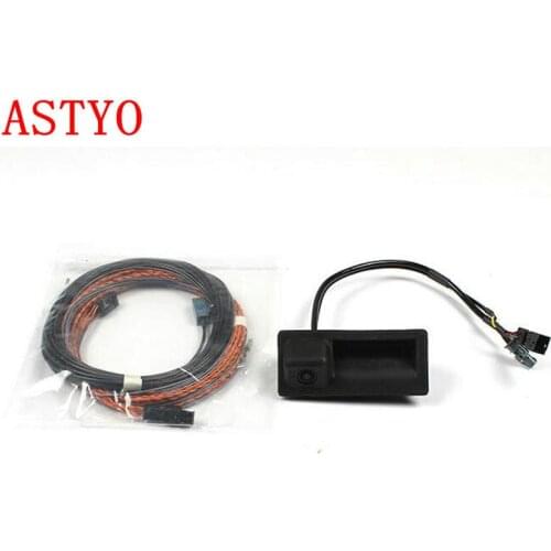 ASTYO Car Rear View Camera Reverse Camera support Trajectory for AUDII A3 S3 8V 2014-2018
