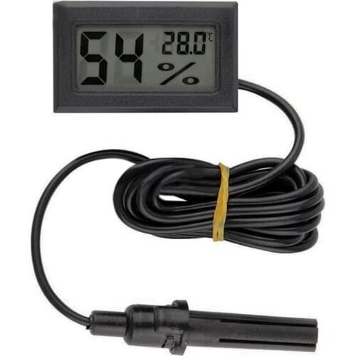 LBER Mini LCD Digital Thermometer Hygrometer Temperature Indoor Convenient Temperature Sensor Humidity Meter Gauge Instruments C