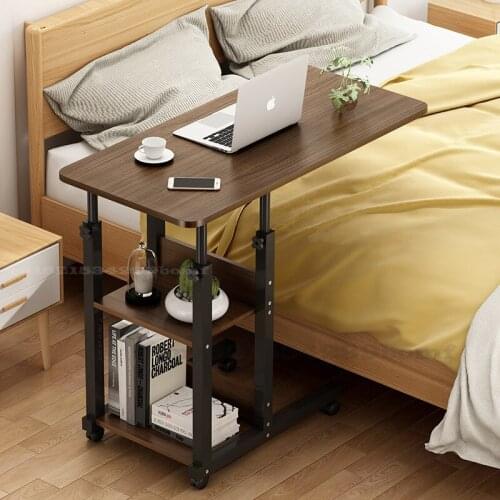 Fashion Bedside Table Movable Lifting Lazy Computer Table Simple Small Tables for Home Student Bedroom Sofa Side Tables