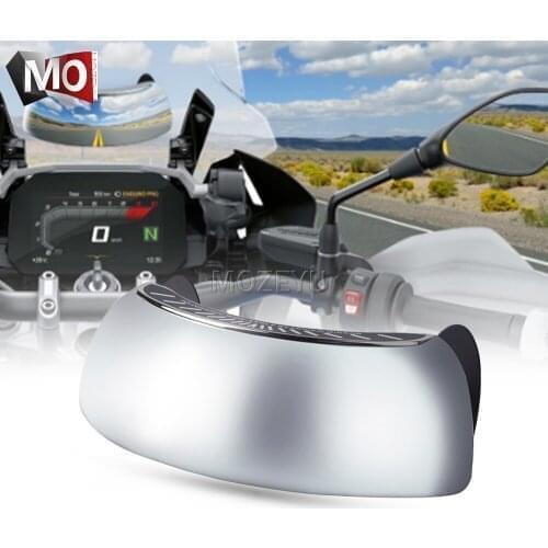 Motorcycle 180 Degree Safety Rearview Mirror Give Full Rear View For HONDA VTX 1300 1800 X-11 X4 XADV 300 750 1000 ADV150 XL600