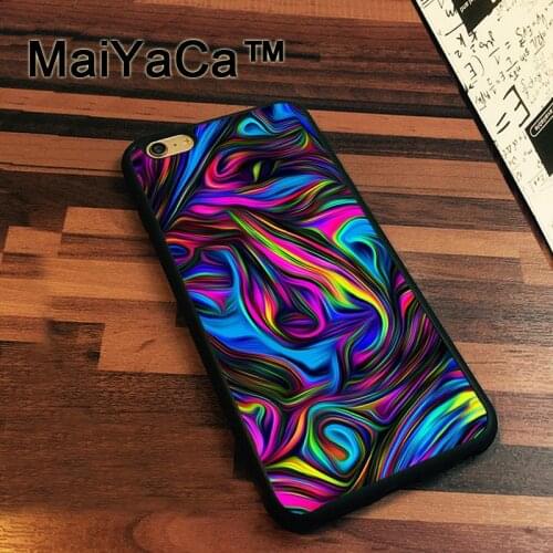 Holographic Pattern Newest Slim TPU Cases For iPhone 11 Pro Max 7 8 SE 2020 6S Plus X XR XS MAX 5S Cover Coque