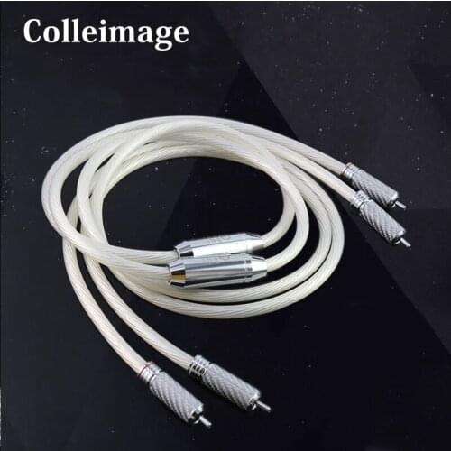 Pair HIFI Stereo Pair RCA Cable High-performance Hi-Fi Audio 2rca to 2rca Interconnect Cable