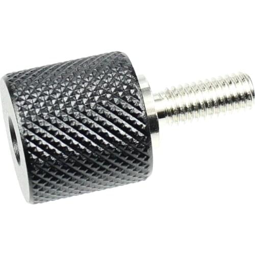 Feichao 1/4" inch to M6 Thread Screw Mount Converter Adapter for DSLR SLR Rod Rail System Camera Tripod Photography Accessories