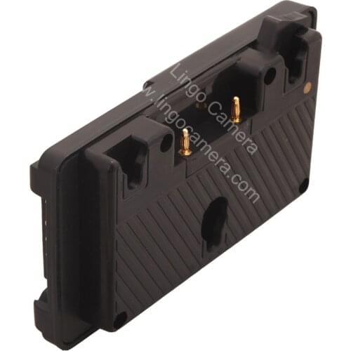 Gold Mount to V Mount Battery Adapter Plate Converter with D-tap Port