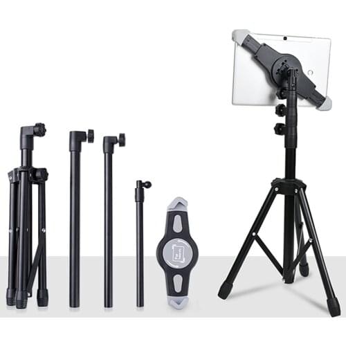 Tripod Floor Stand Tablet Tripod Holder For Ipad Kindle Fire Samsung Lenovo Xiaomi 7 - 11 Inch Universal Mount tablet support