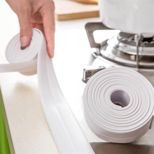 Kitchen mildew-proof and waterproof tape bathroom sink gaps to fill the gaps in the toilet corner line stickers sealing strips