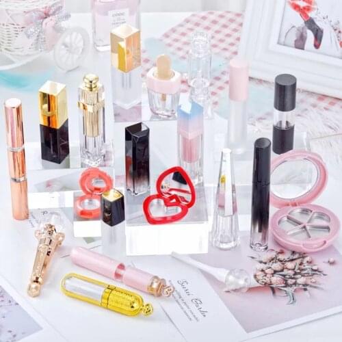 1pcs Empty Lip Gloss Tubes Plastic Lip Balm Tube Lipstick Mini Sample Cosmetic Container