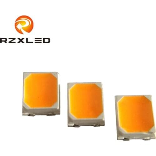 100PCS/Lot LED 0.5W 3V CRI95 Warm white2700K 3000K 3500K 2835Package Chip