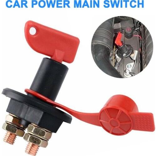 12V 300A Battery Main Switch Disconnector Isolator Cut Off Disconnect Power for Car Boat Car Styling