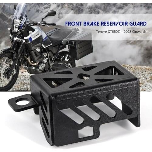 Motorcycle Accessories Front Brake Reservoir Protective Guard OIL CUP Protector Cover For Yamaha Tenere XT660Z XT 660 Z XTZ 660