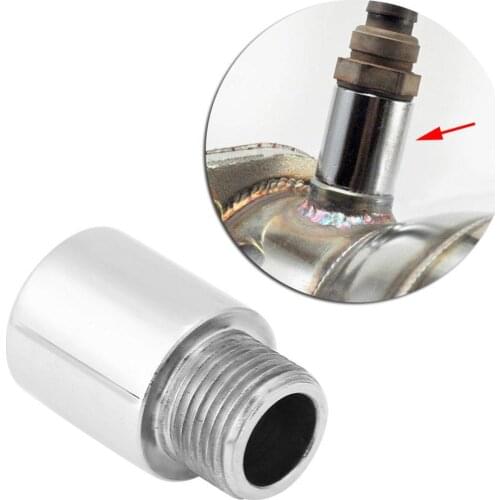 Auto 1PCS M18x1.5 Lambda O2 Oxygen Sensor Extender Spacer Joints Converter Stainless Steel OSA-02