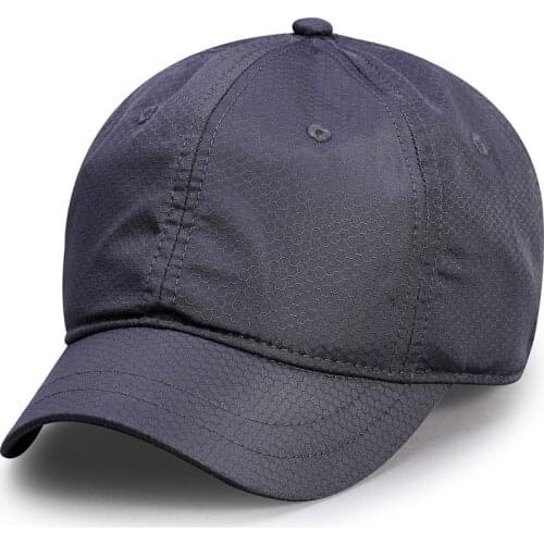 Men Summer Short Brim Baseball Cap Quick Drying Breathable Sun Hat Men Women Outdoors Riding Big Size Sport Caps 56-62cm